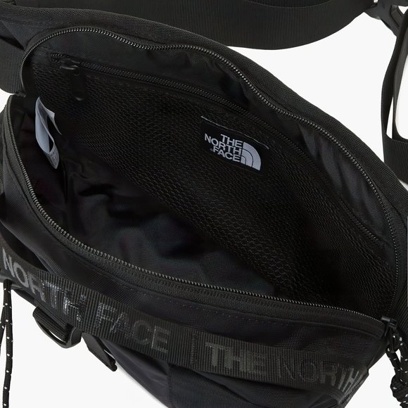 The North Face Breeze Hip Sack Body Bag One Shoulder Camp Cross Bag Black - Picture 4 of 13